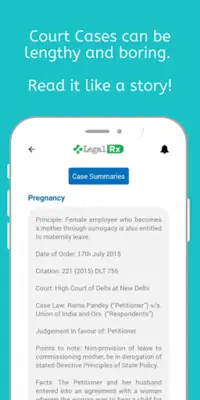 LegalRx Medico-Legal Informat android App screenshot 1